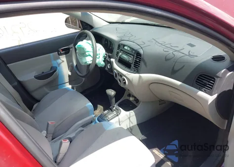 2009 Hyundai Accent Gls z USA, uszkodzony, nr VIN KMHCM46C59U292109